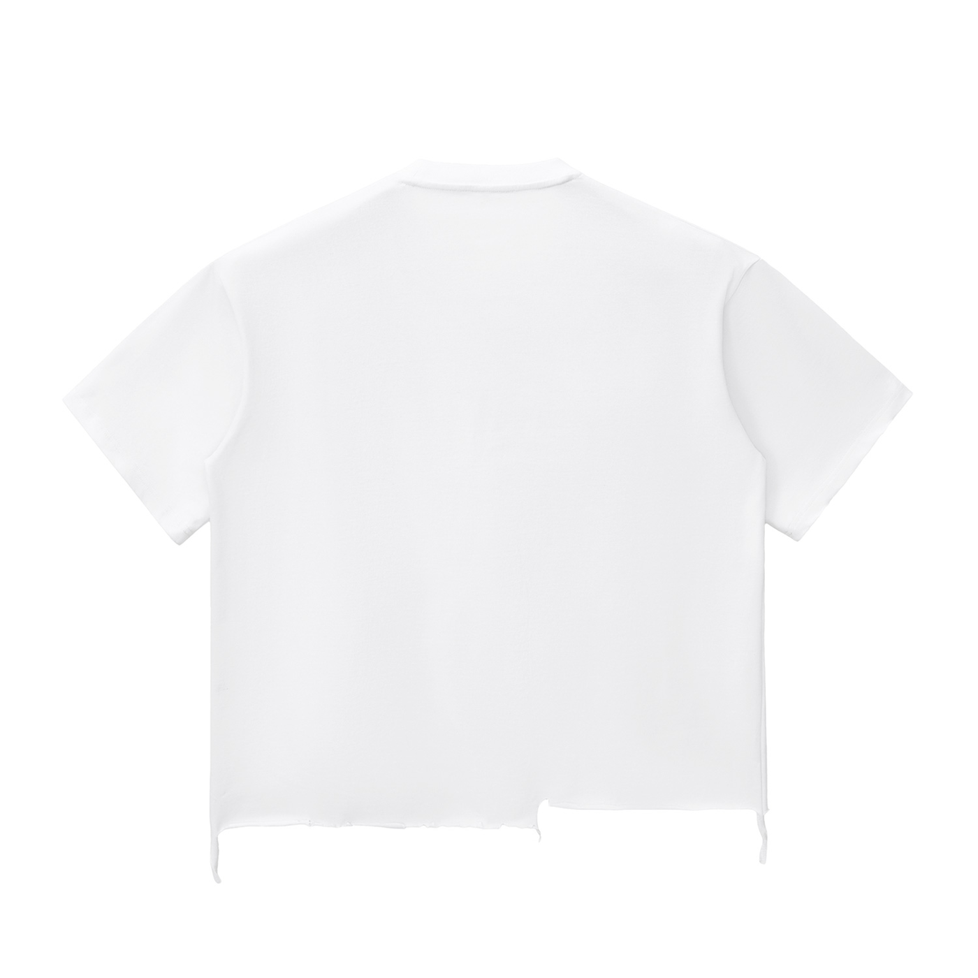 Dusky Raw -Hem Boxy Tee