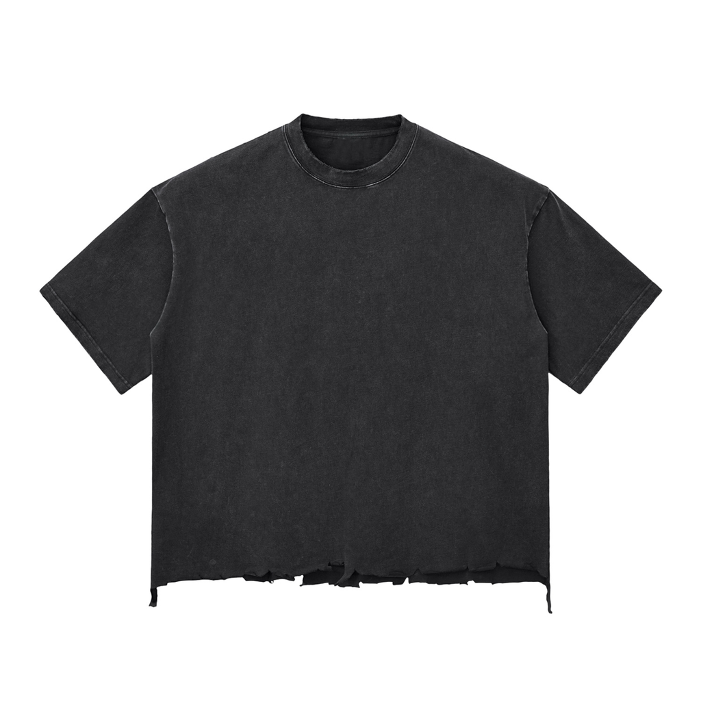 Dusky Raw -Hem Boxy Tee