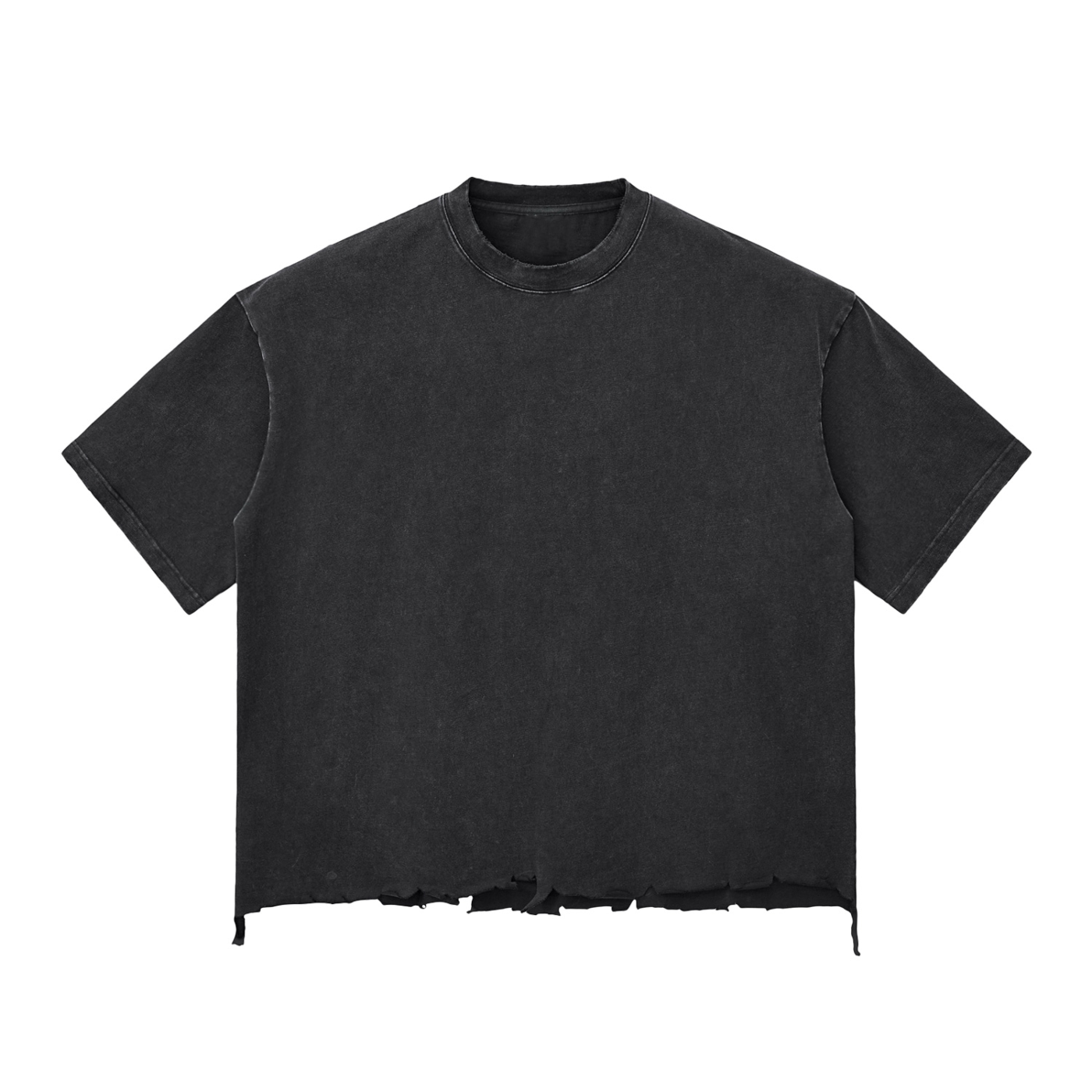 Dusky Raw -Hem Boxy Tee