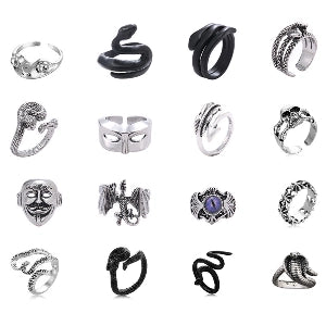 vintage drop 1 rings