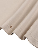 Classic Frayed Boxy Tee