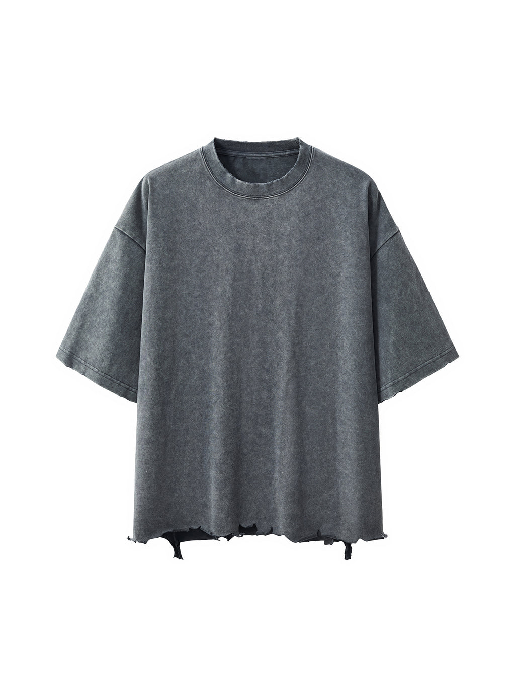 Dusky Raw -Hem Boxy Tee