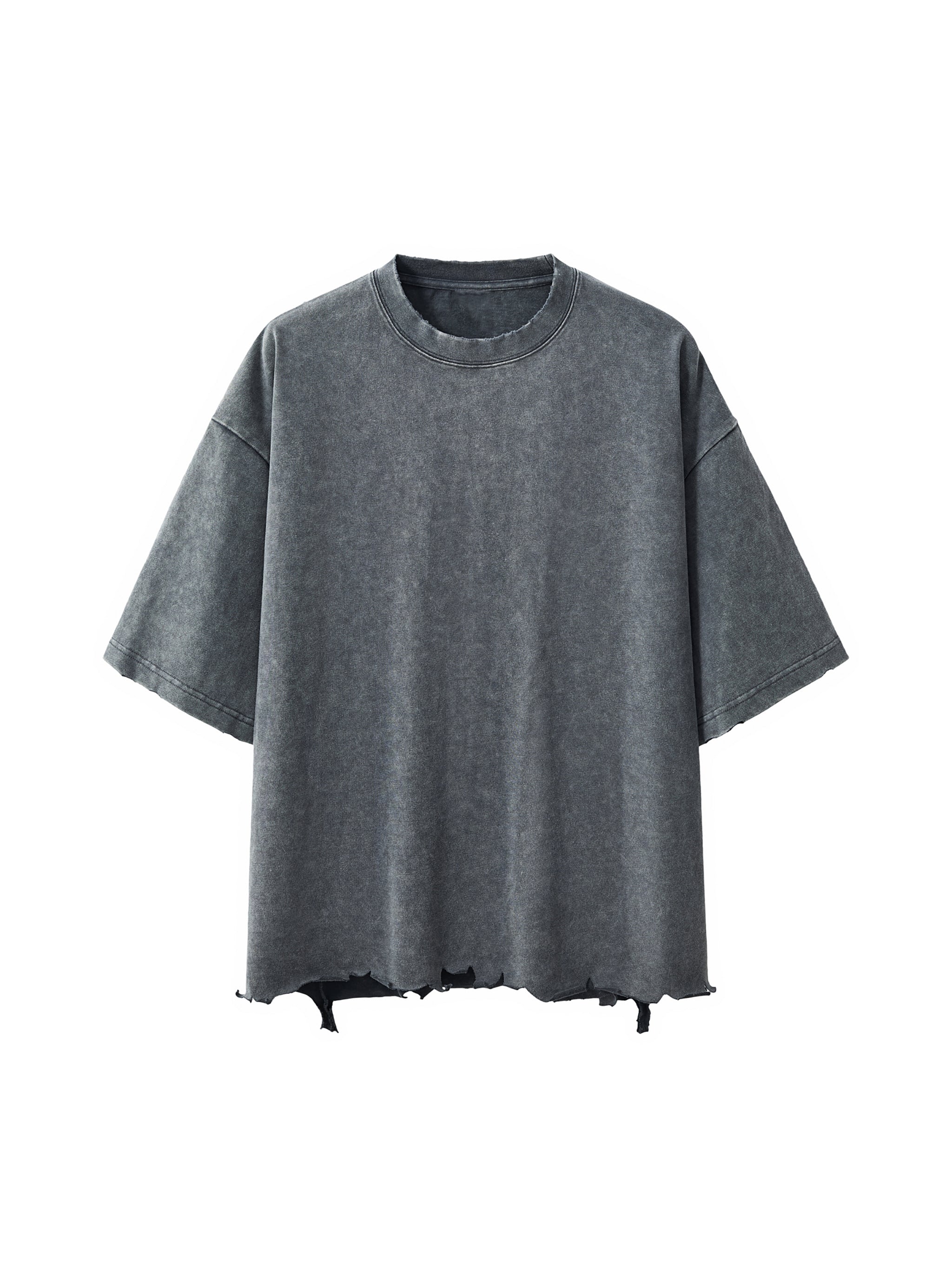 Dusky Raw -Hem Boxy Tee